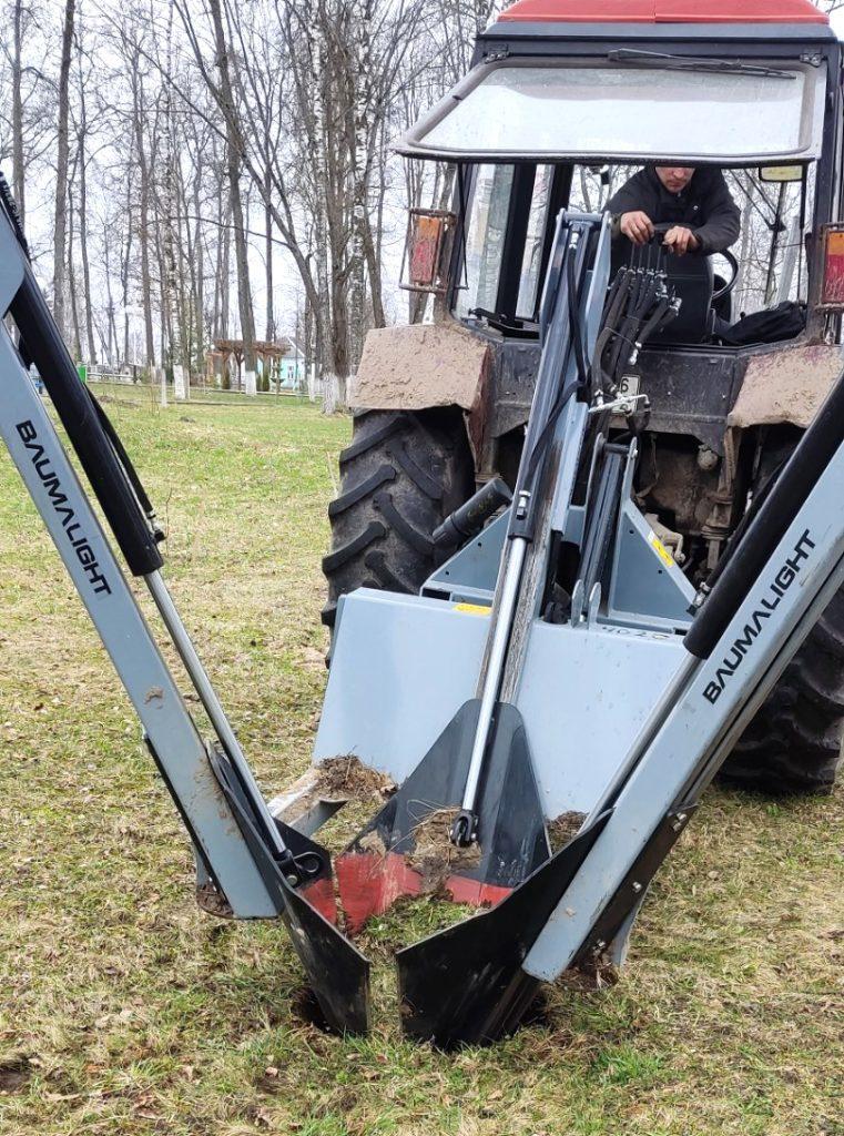 Работники Климовичского лесхоза провели субботник