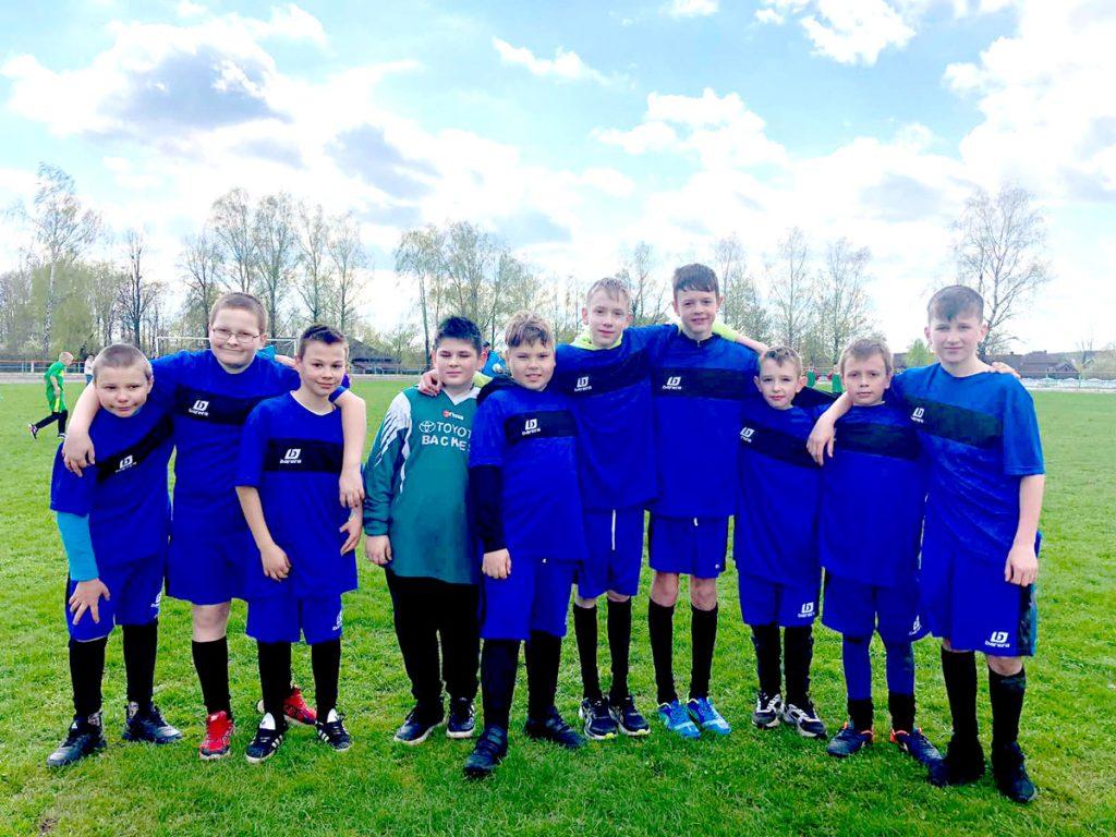 Стали известны победители районных соревнований по футболу среди школьников