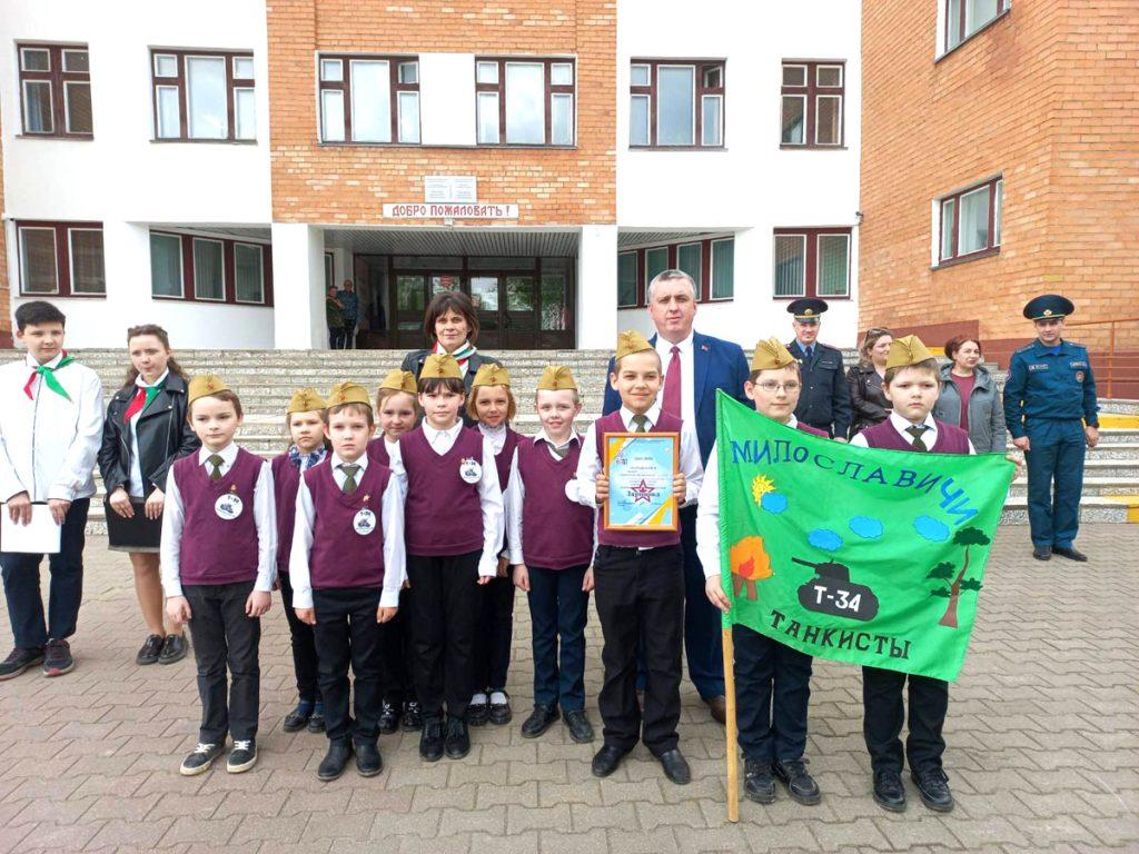 В Климовичах прошла спортивно-патриотическая игра «Зарничка»