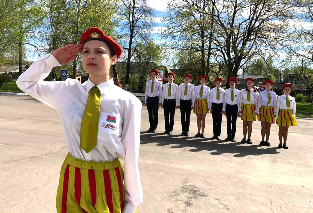 Районный слет юных спасателей-пожарных прошел в Климовичах
