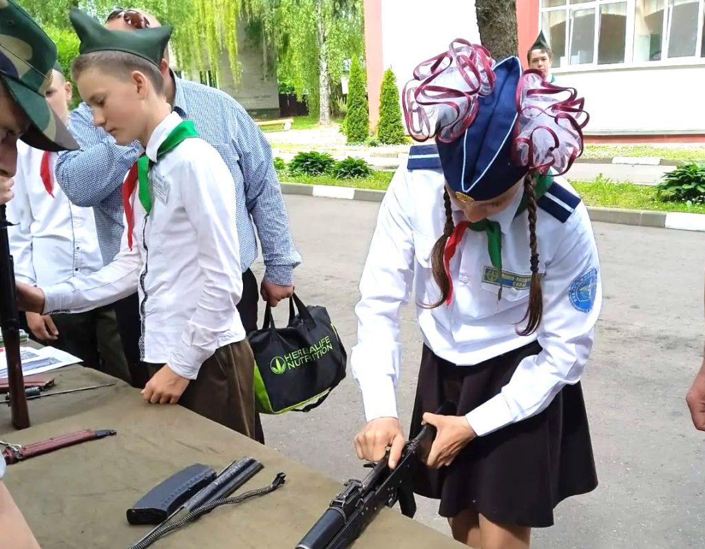 Команда Климовичского района "Летчики" заняла второе место в областном этапе республиканской игры «Зарница»