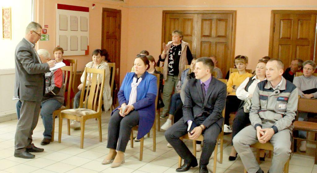 Что обсуждали на сельском сходе жители аг. Тимоново