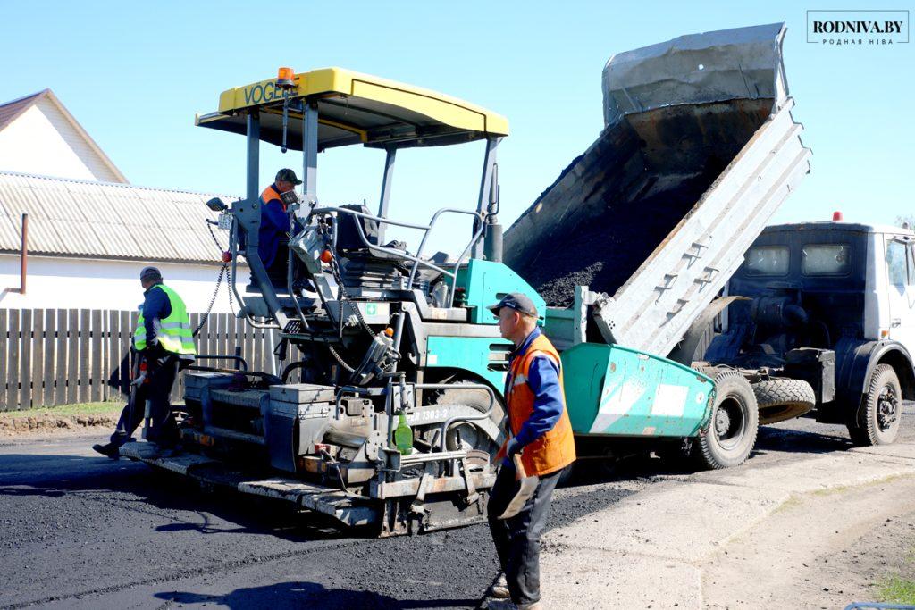 Как на Климовщине ведется ремонт дорог