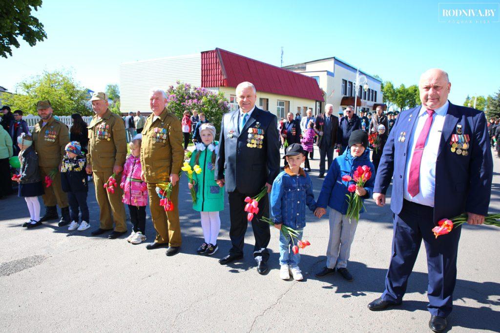 Климовчане празднуют 79-ю годовщину Победы советского народа в Великой Отечественной войне