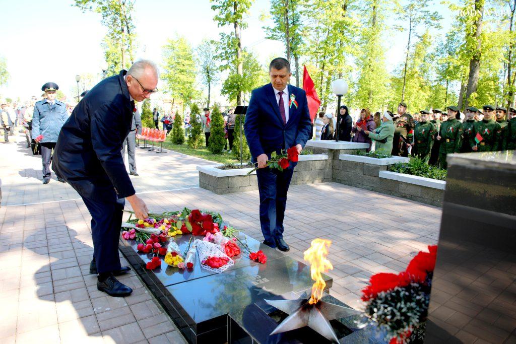 Климовчане празднуют 79-ю годовщину Победы советского народа в Великой Отечественной войне