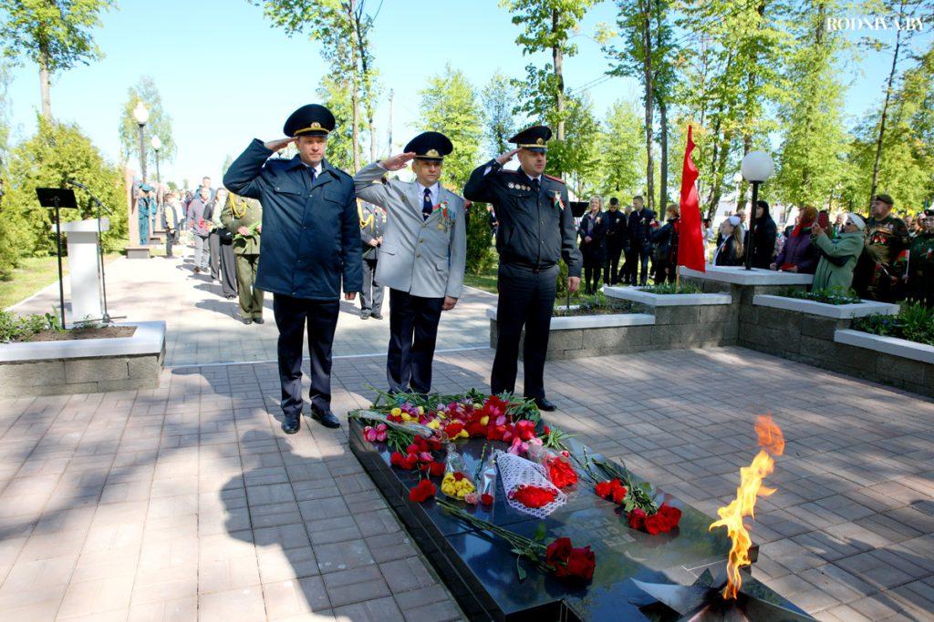 Климовчане празднуют 79-ю годовщину Победы советского народа в Великой Отечественной войне