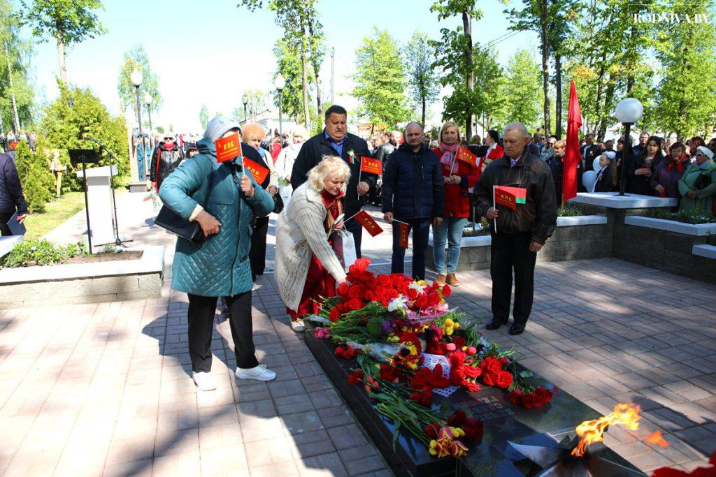 Климовчане празднуют 79-ю годовщину Победы советского народа в Великой Отечественной войне