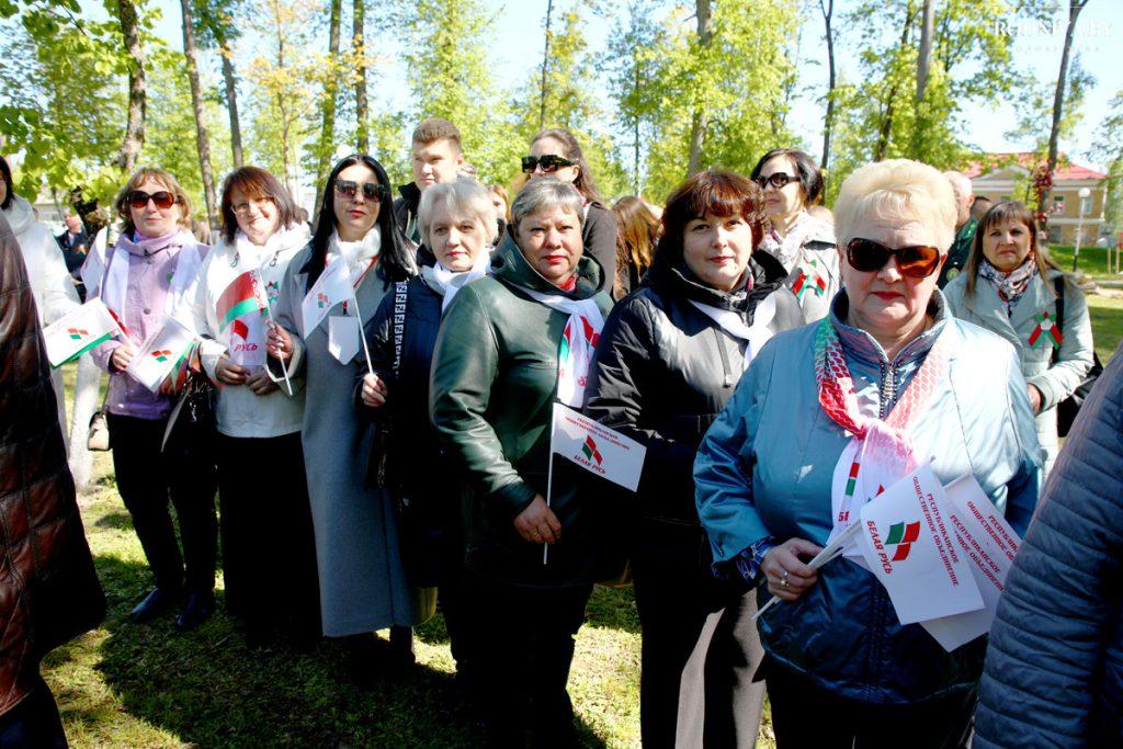 Климовчане празднуют 79-ю годовщину Победы советского народа в Великой Отечественной войне