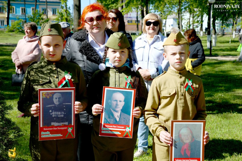 Климовчане празднуют 79-ю годовщину Победы советского народа в Великой Отечественной войне