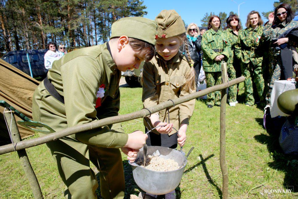 Торжества, посвященные Дню Победы, прошли в городской роще Климовичей