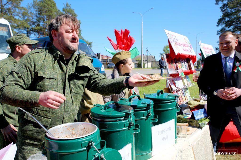 Торжества, посвященные Дню Победы, прошли в городской роще Климовичей