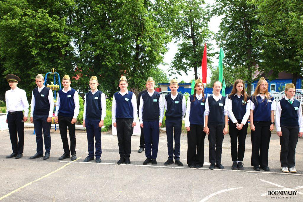 В Климовичах состоялся слет учащихся объединений по интересам военно-патриотического клуба «Золок»