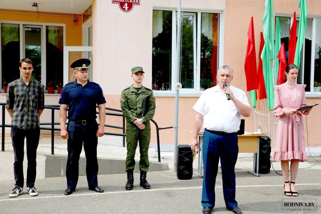 В Климовичах состоялся слет учащихся объединений по интересам военно-патриотического клуба «Золок»