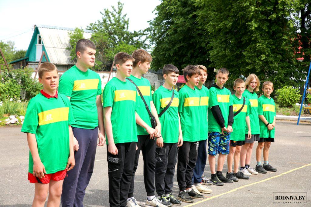 В Климовичах состоялся слет учащихся объединений по интересам военно-патриотического клуба «Золок»