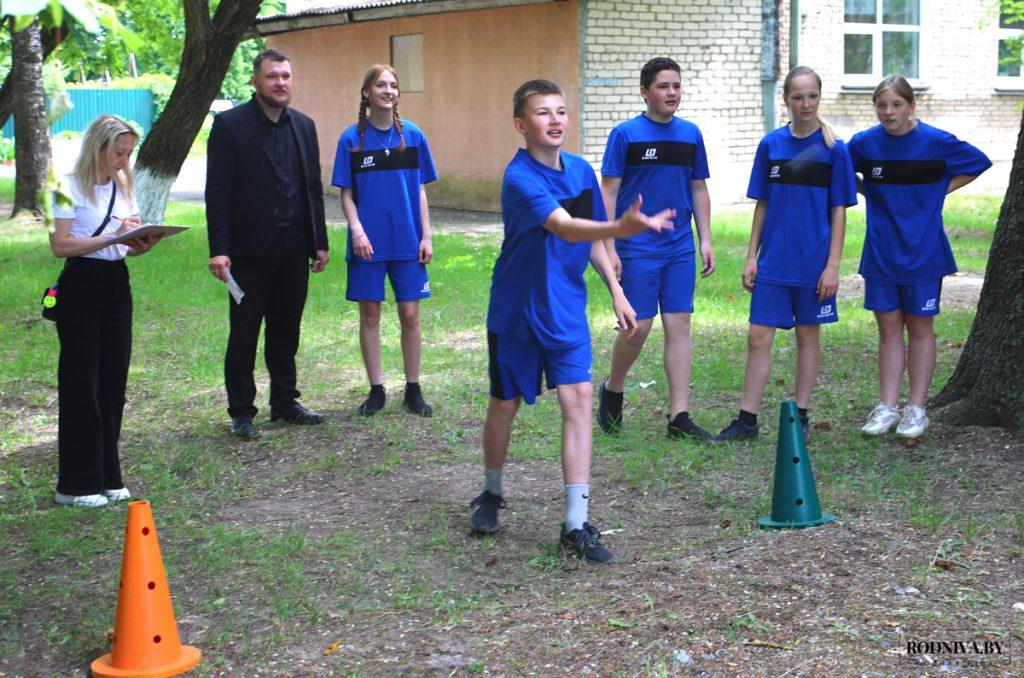 В Климовичах состоялся слет учащихся объединений по интересам военно-патриотического клуба «Золок»