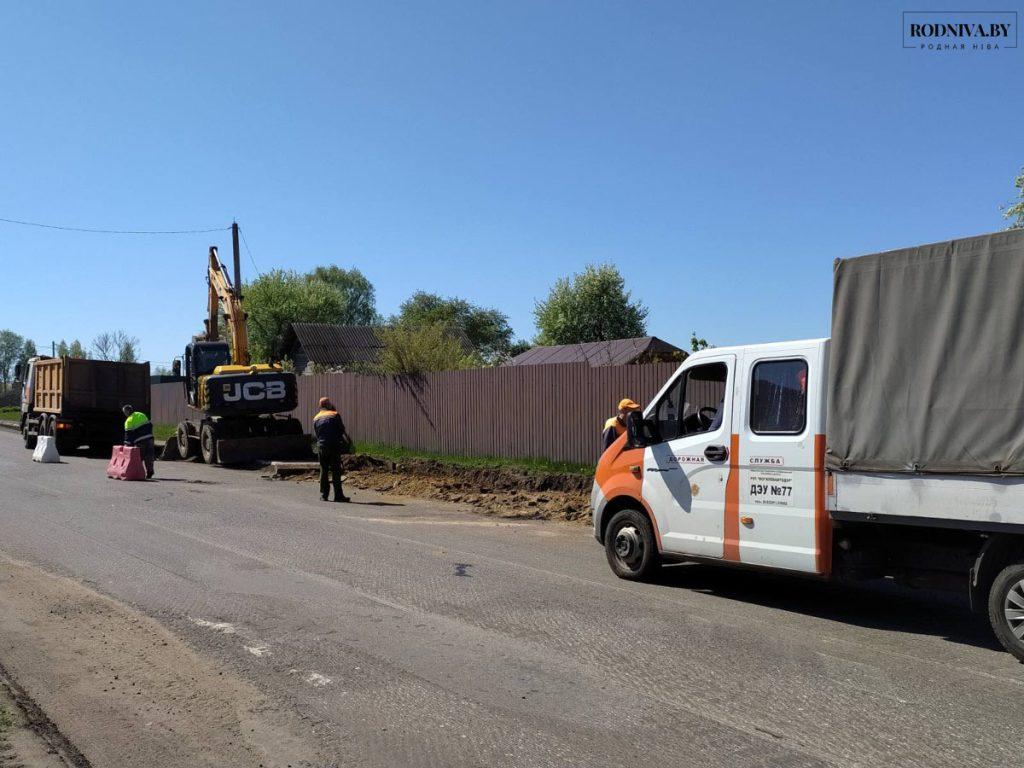 Как на Климовщине ведется ремонт дорог