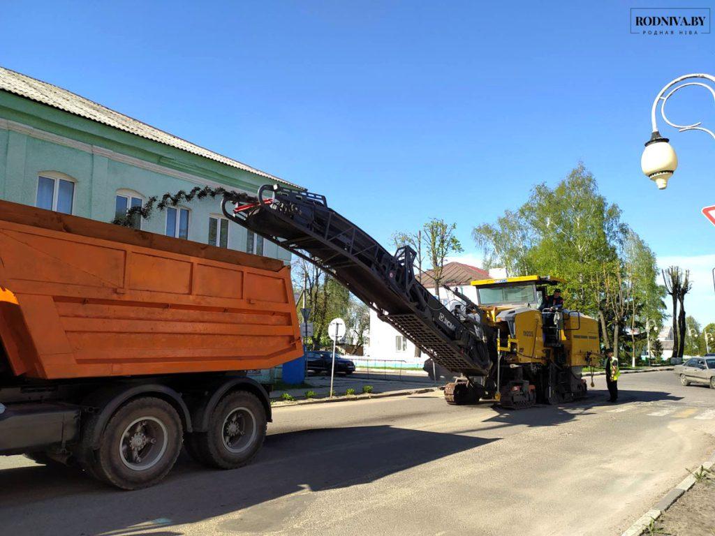 Как на Климовщине ведется ремонт дорог