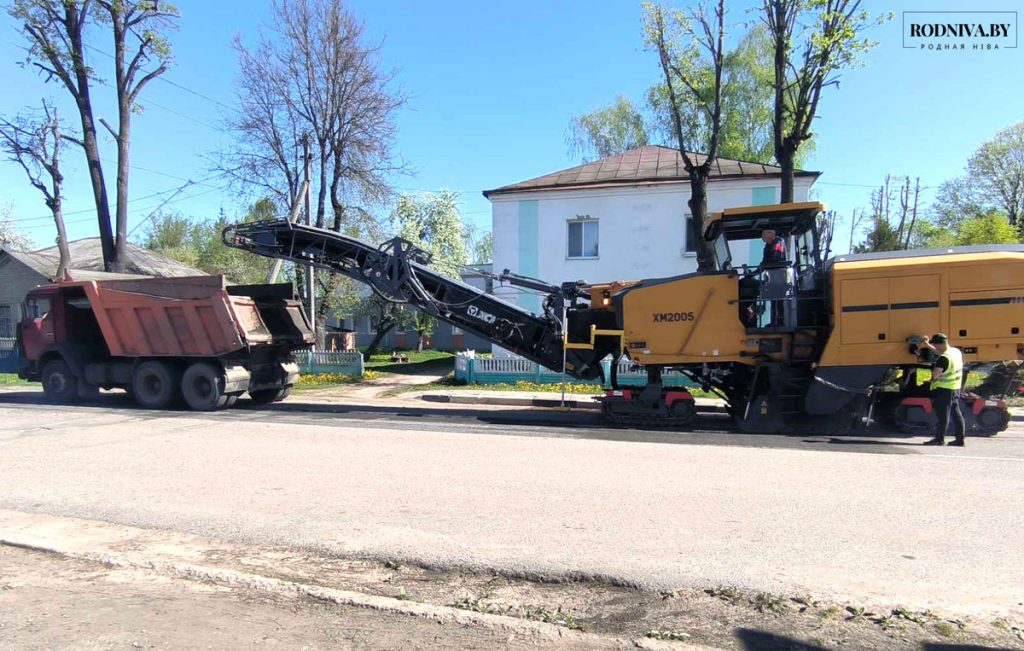 Как на Климовщине ведется ремонт дорог