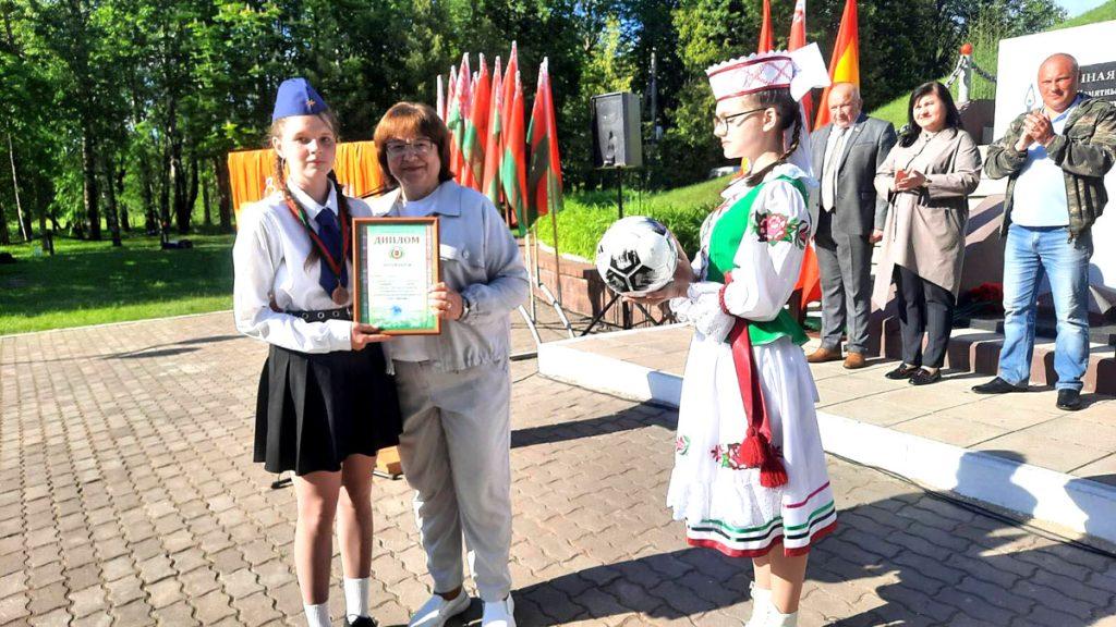 Климовчане заняли третье место в региональной военно-патриотической игре «Зарница»