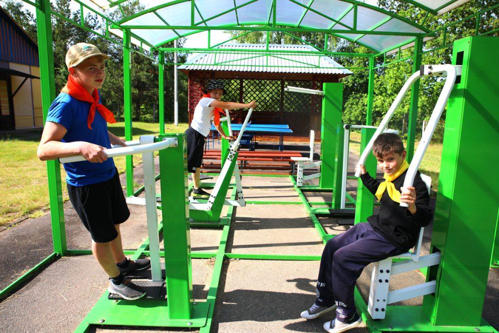 В Климовичском районе первую смену принимает оздоровительный лагерь «Орленок»