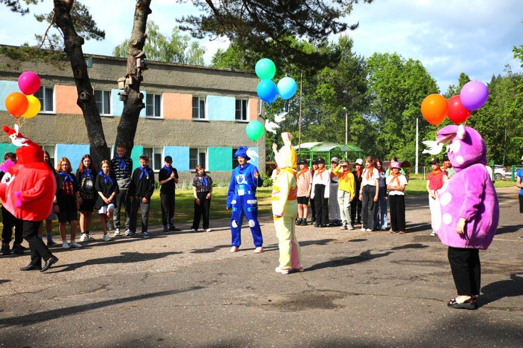 В Климовичском районе первую смену принимает оздоровительный лагерь «Орленок»