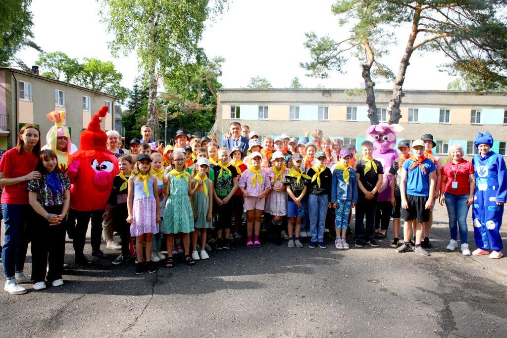 В Климовичском районе первую смену принимает оздоровительный лагерь «Орленок»