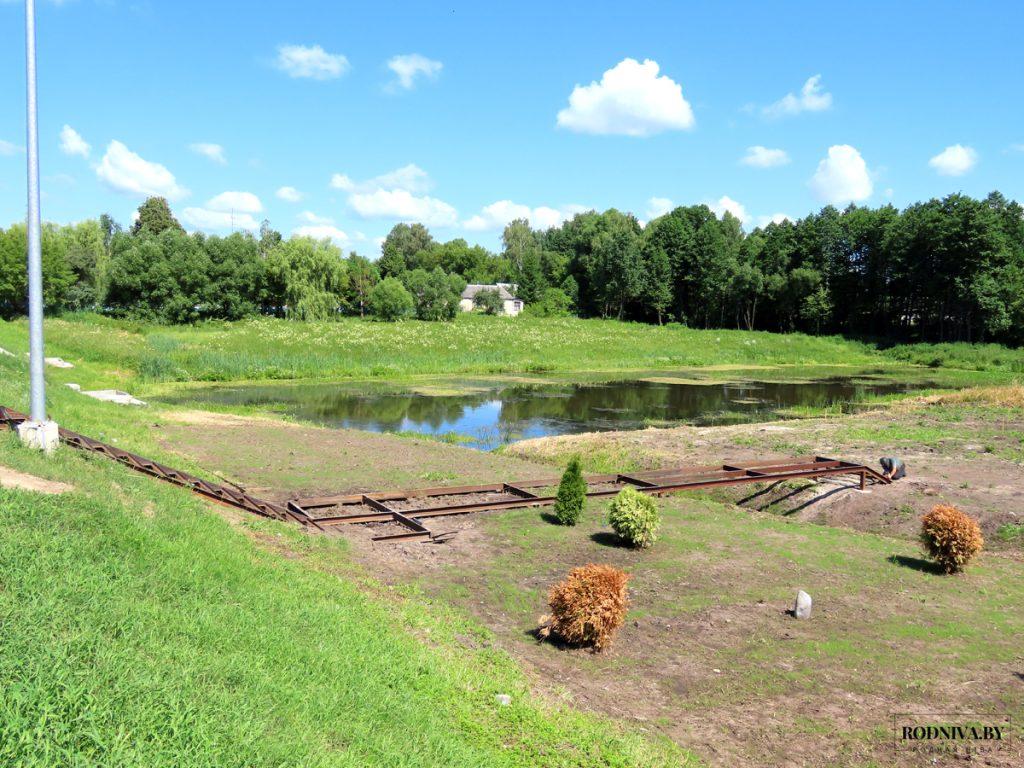 В Климовичах продолжаются ремонтные и строительные работы в рамках подготовки города к областным «Дожинкам»