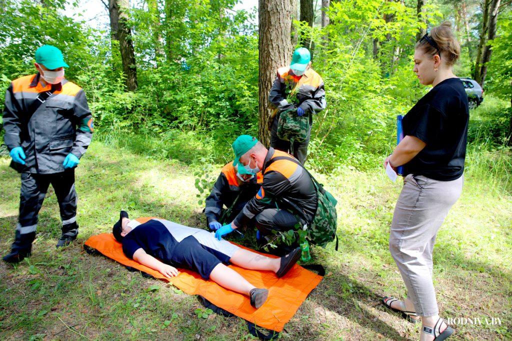 На Климовщине соревновались формирования гражданской обороны