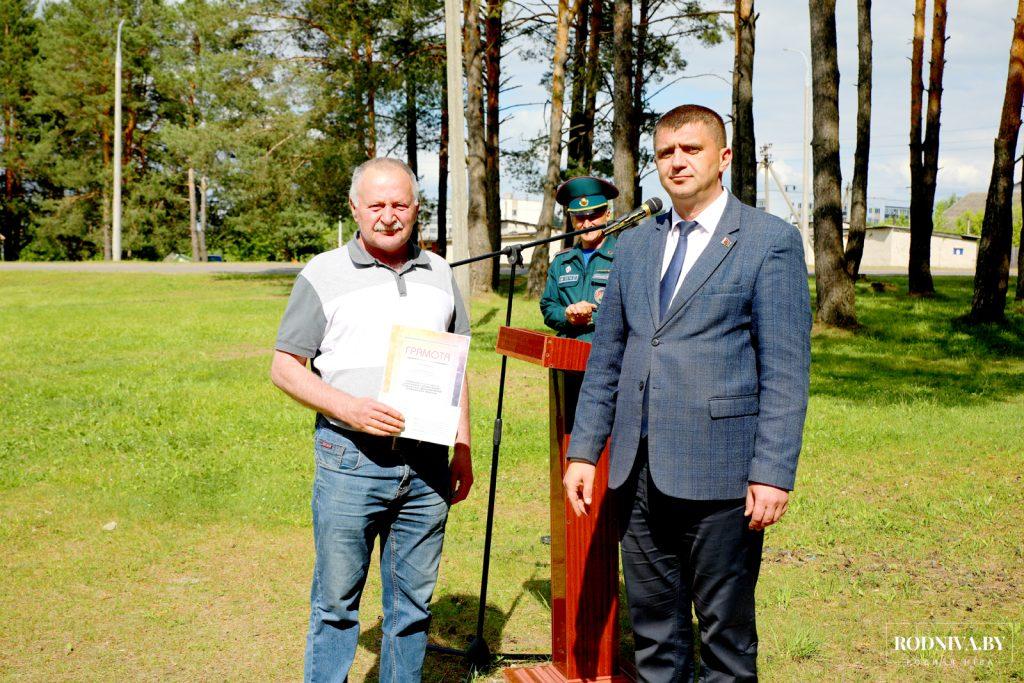 На Климовщине соревновались формирования гражданской обороны