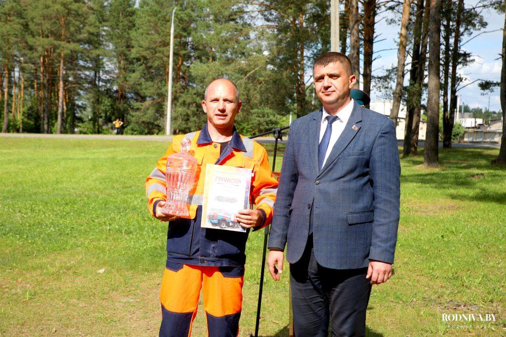 На Климовщине соревновались формирования гражданской обороны