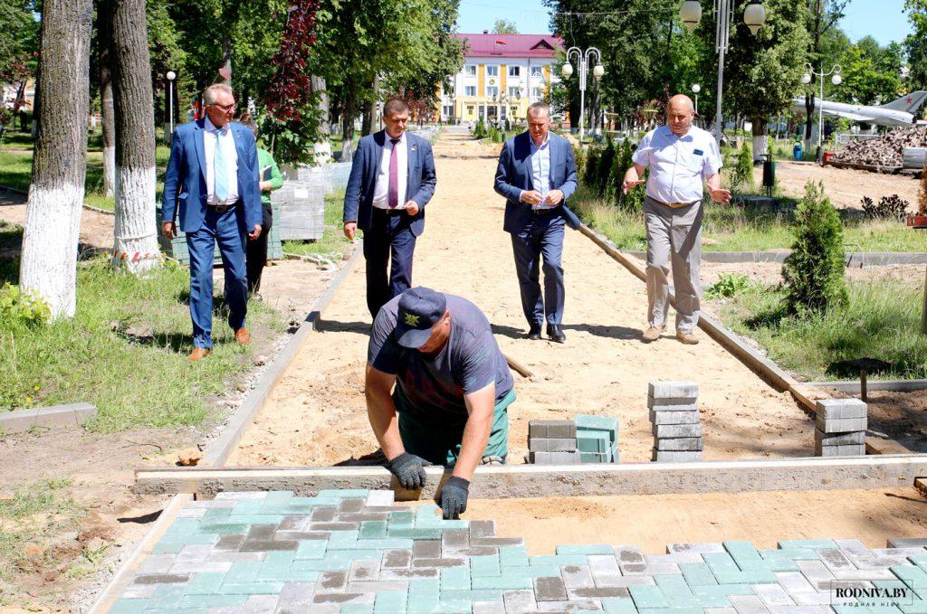Председатель Могилевского облисполкома Анатолий Исаченко посетил с рабочей поездкой Климовщину