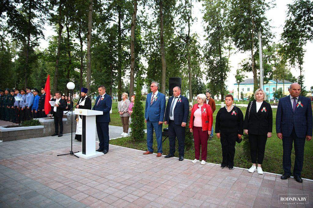 Климовчане приняли участие в молодежной патриотической акции «Звон скорби»