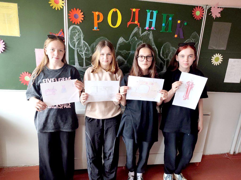 В средней школе № 1 г. Климовичи ребята трудятся и отдыхают