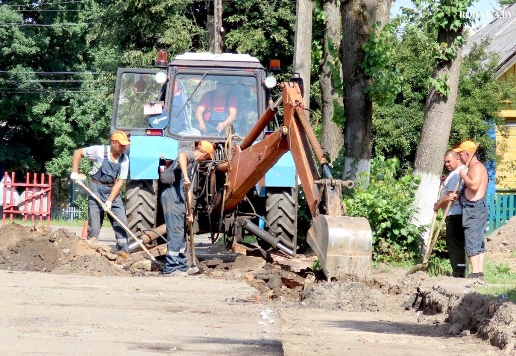 Где в Климовичах выполнят дополнительные работы по ремонту дорог