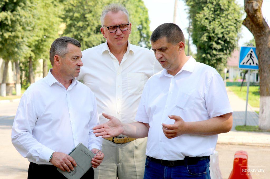 Председатель Могилевского областного Совета депутатов Александр Горошкин побывал с рабочей поездкой на Климовщине