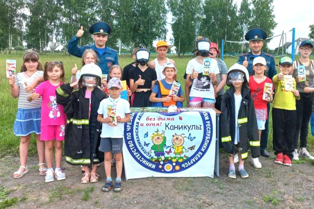 Как ребята из Полошковской средней школы Климовичского района с пользой проводят время