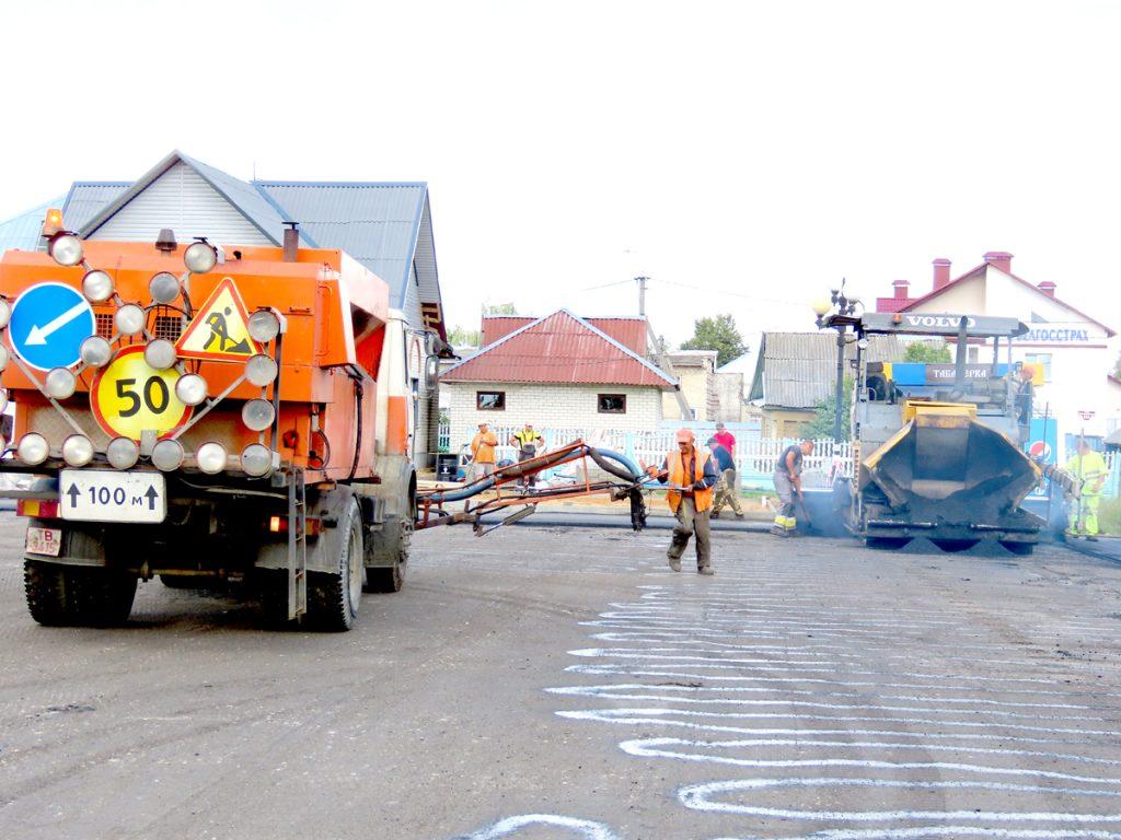 В Климовичах продолжается подготовка к областным «Дожинкам»