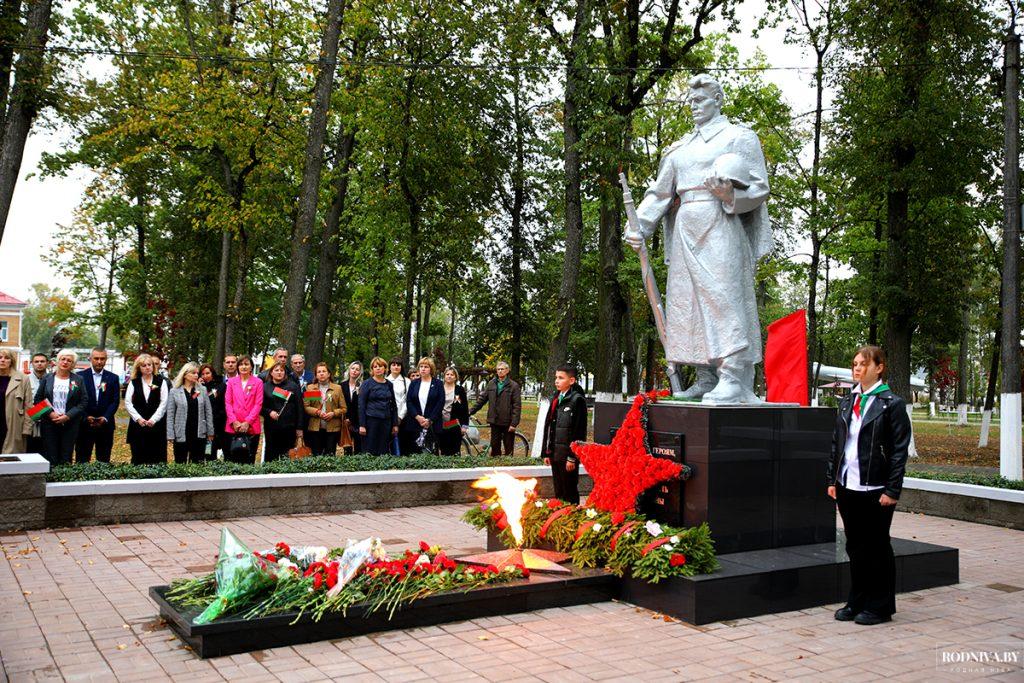В Климовичах проходят торжества, посвященные Дню освобождения района от немецко-фашистских захватчиков