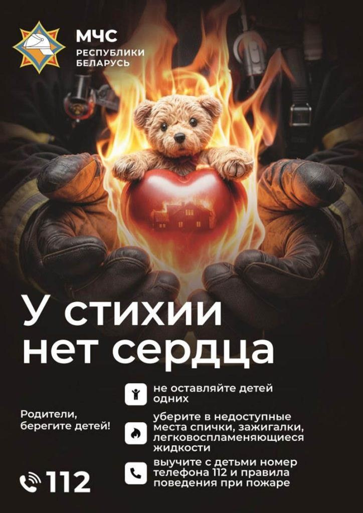 В Климовичском РОЧС рассказали о бренд-пакете «У стихии нет сердца»