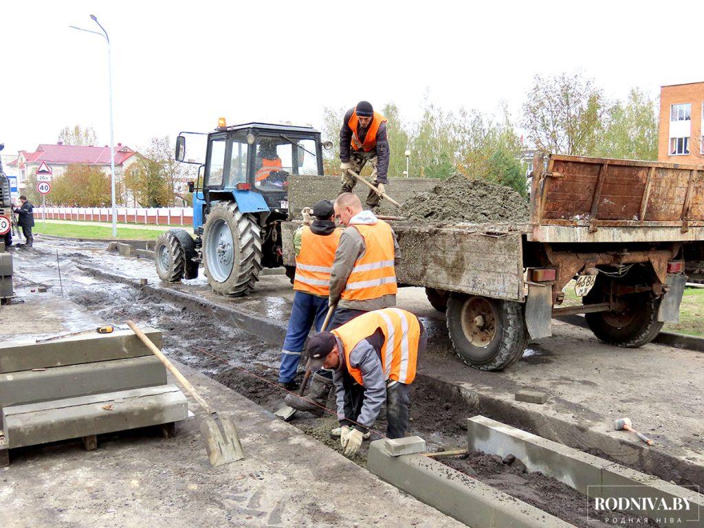 Фотофакт: климовчане наводят порядок на общественных территориях