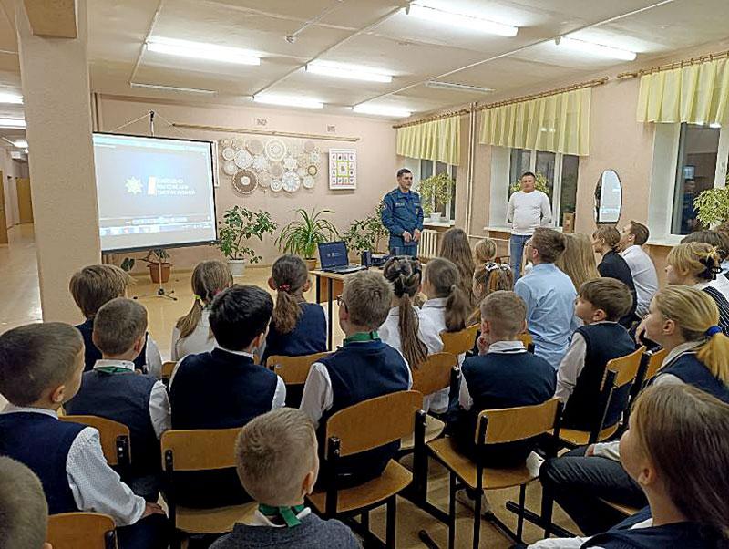 Школьникам Климовичского района рассказали о безопасном поведении