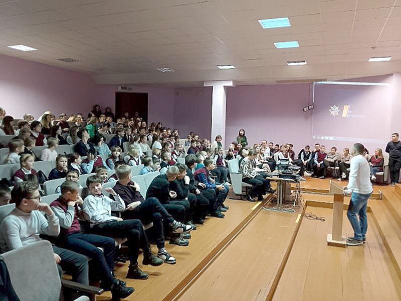 Школьникам Климовичского района рассказали о безопасном поведении