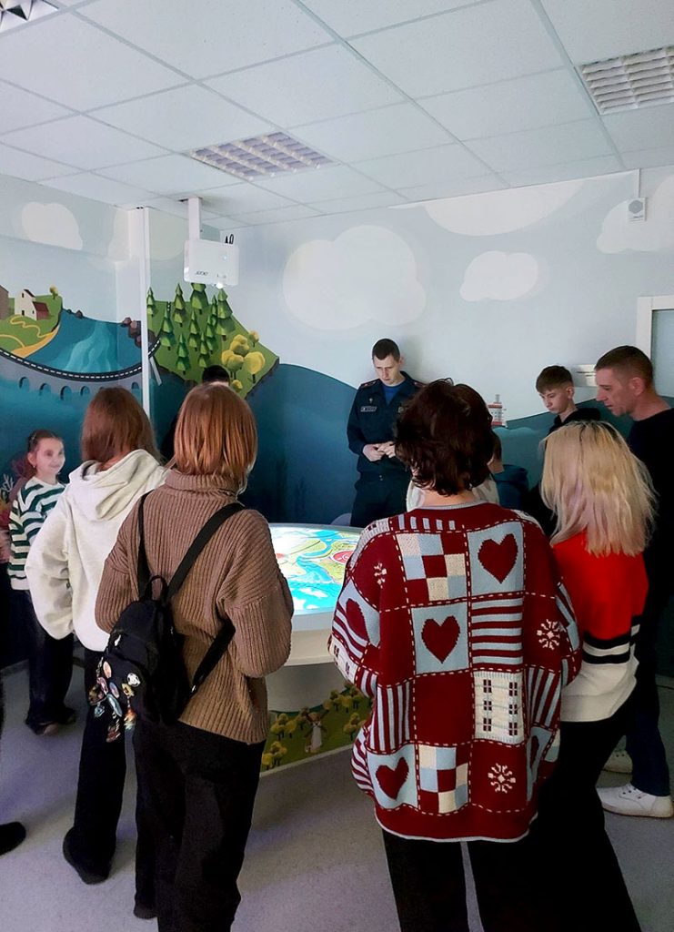 Климовчане побывали в Могилевском областном центре безопасности МЧС