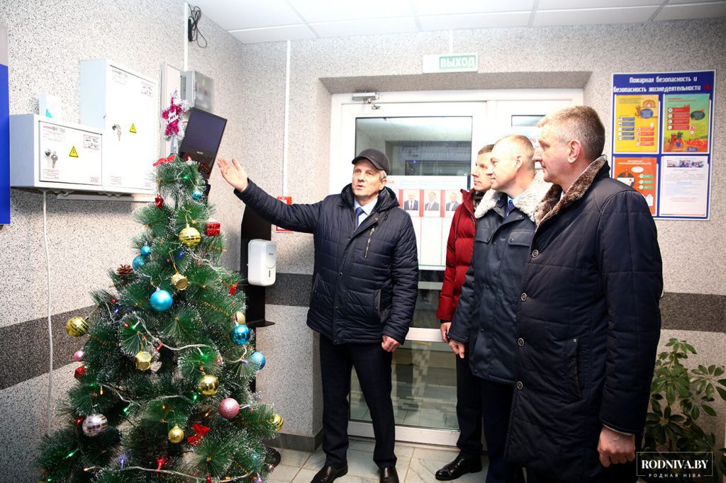 Председатель Климовичского райисполкома Виктор Пугач встретился с работниками ПУ «Климовичигаз»