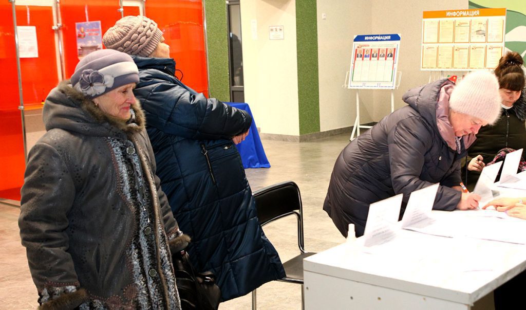 Досрочное голосование на выборах Президента продолжается на Климовщине