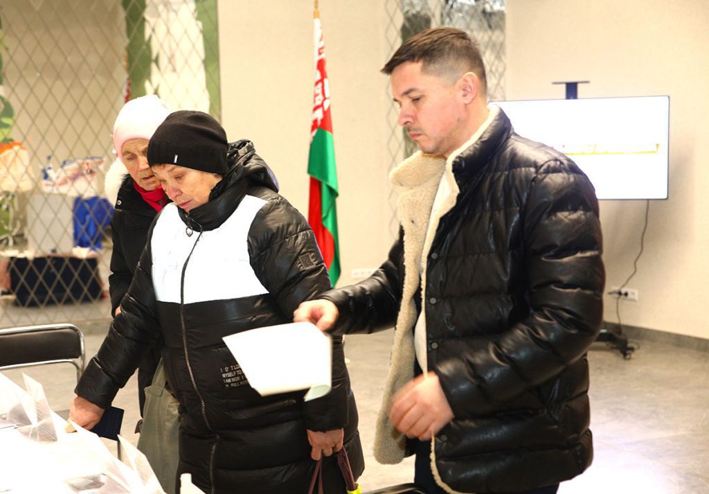 Жители Климовщины голосуют досрочно
