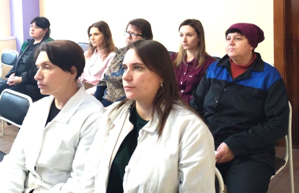 Депутат Сергей Давыдов встретился с работниками Климовичского КХП