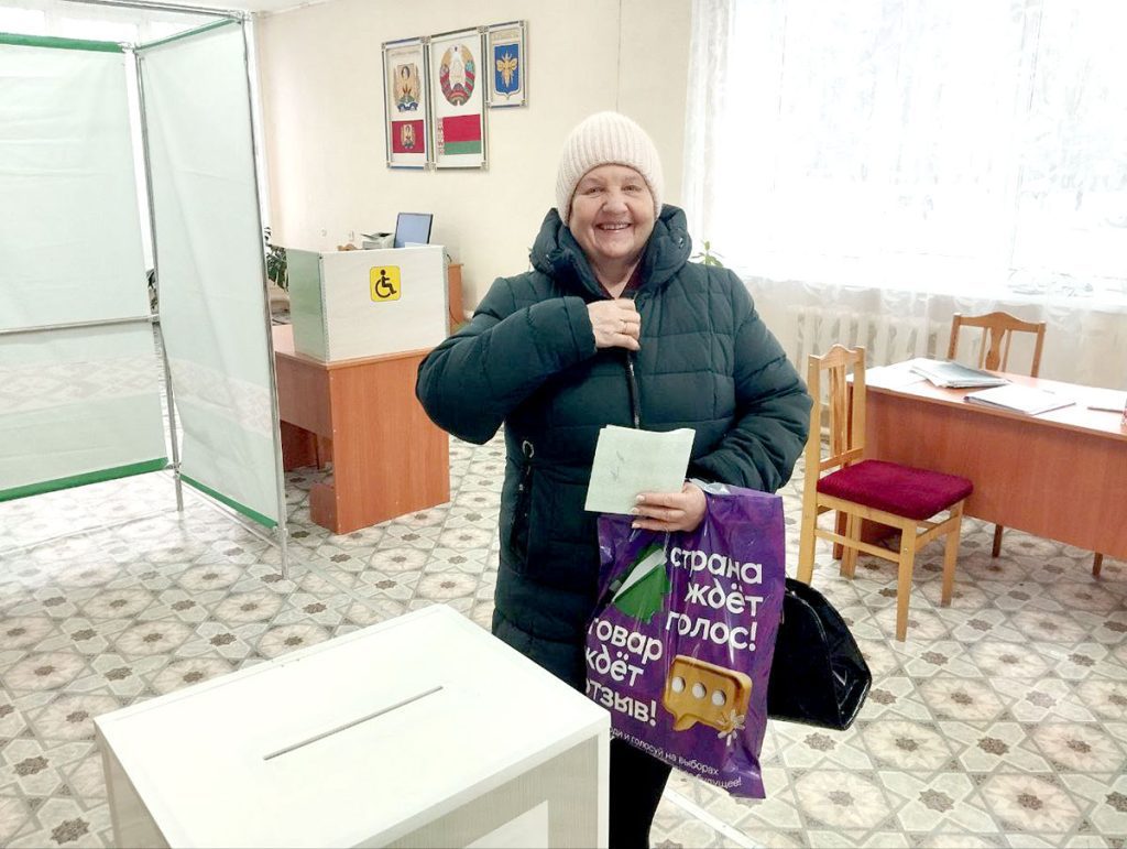 Жители Климовщины голосуют досрочно