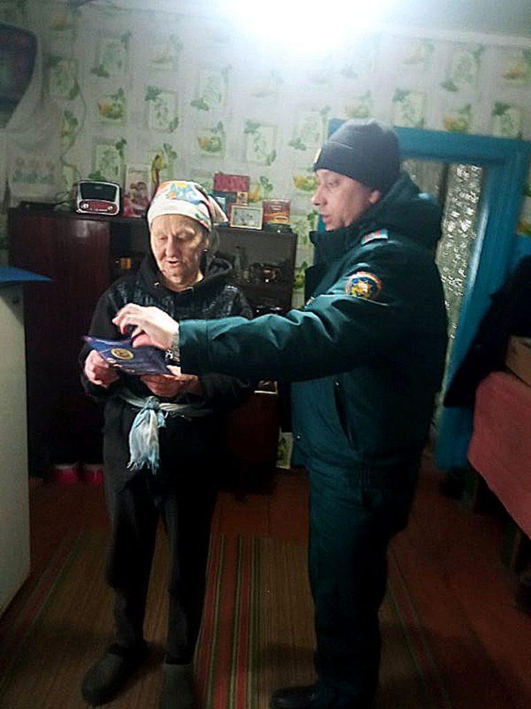 В Климовичском районе проходят мероприятия в рамках декадника пожарной безопасности