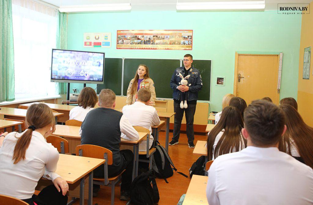 Студенческий отряд «Сияние» работает в Климовичском районе